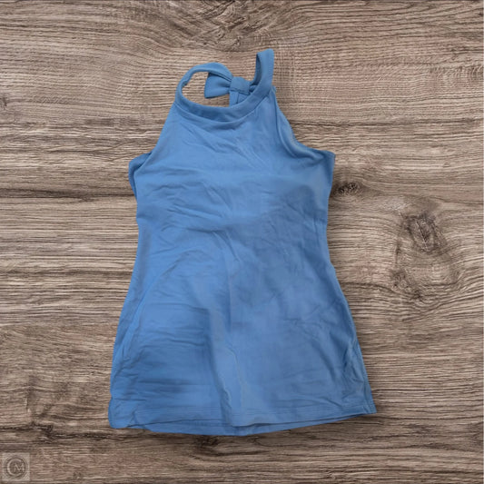 Top Sleeveless Designer By Kate Spade In Blue, Size: M