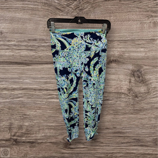 Pants Designer By Lilly Pulitzer In Blue & Green, Size: S