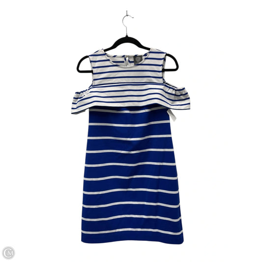 Dress Casual Midi By Vince Camuto In Striped Pattern, Size: 4