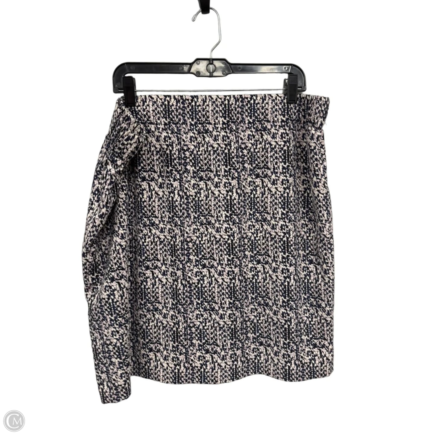 Skirt Midi By Ann Taylor In Purple & Tan, Size: 18