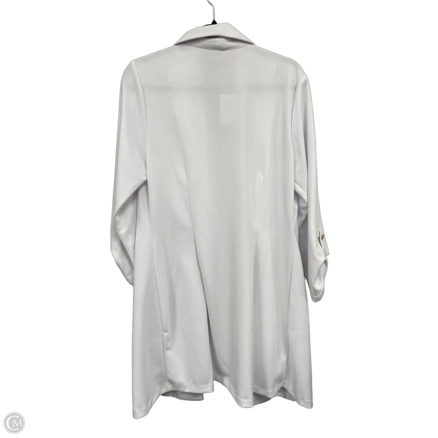 Cardigan By Ashley Stewart In White, Size: M