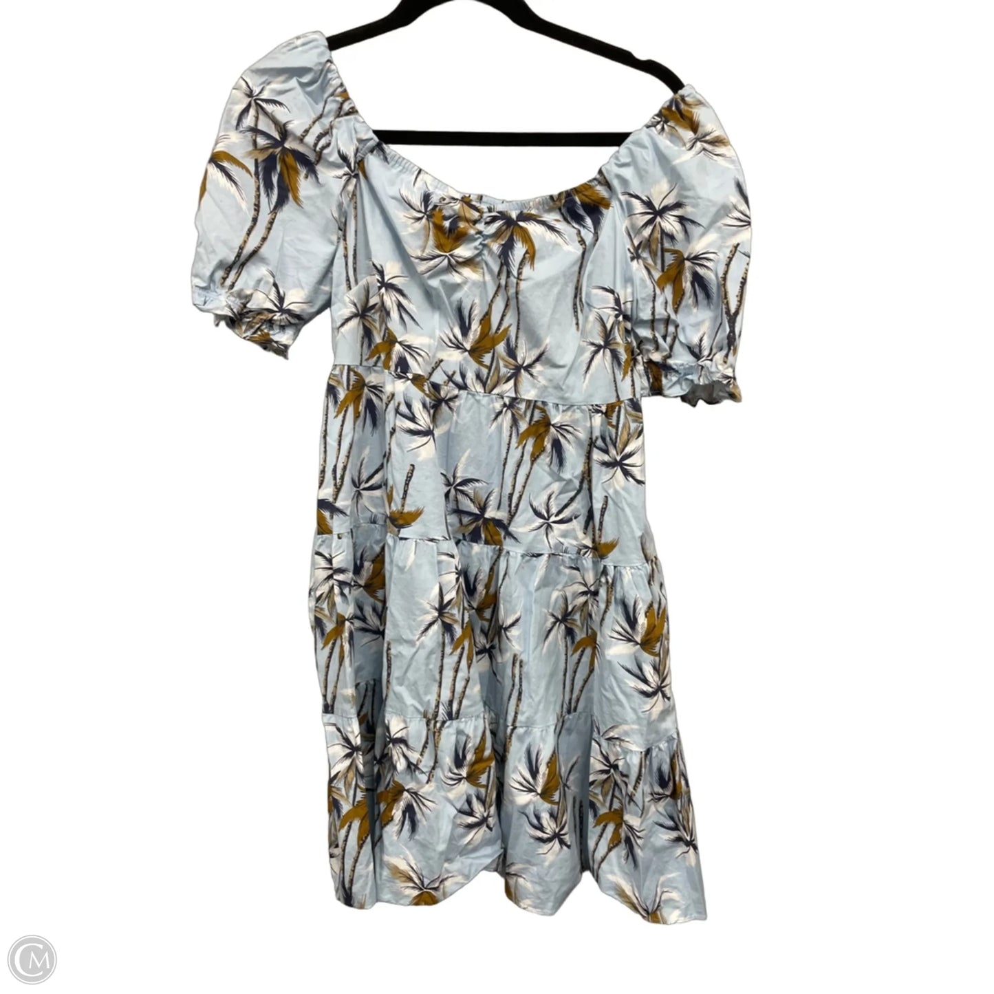 Dress Casual Short By Melloday In Floral Print, Size: M