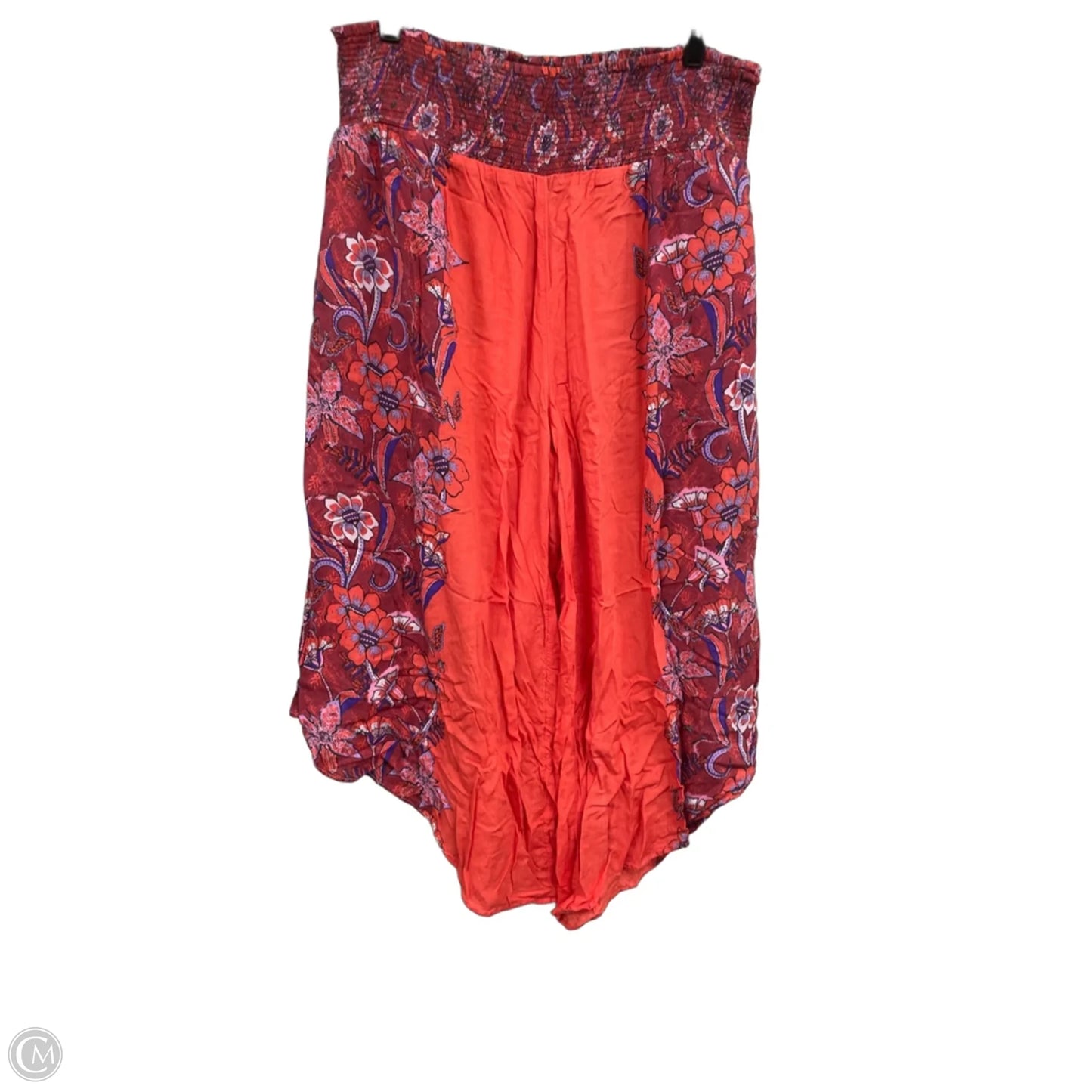 Pants Cropped By Free People In Floral Print, Size: M