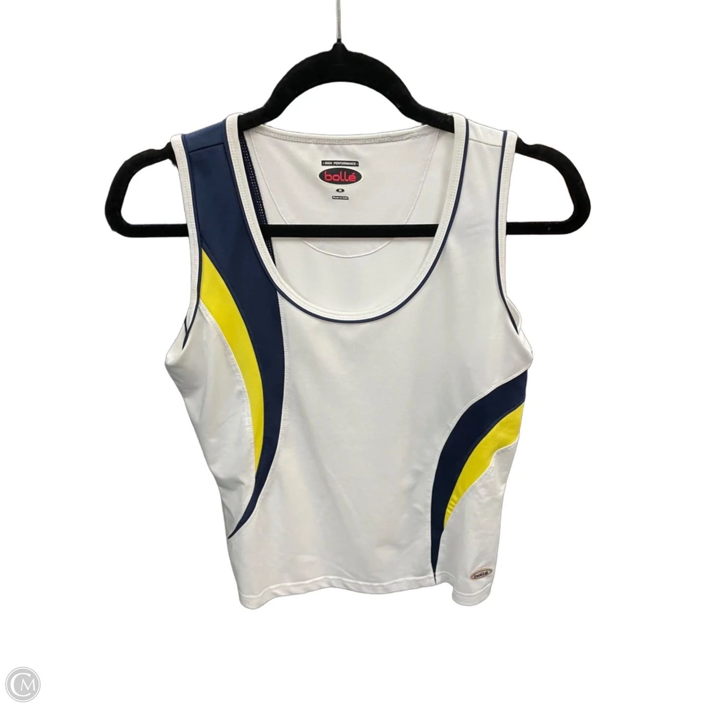 Athletic Tank Top By Bolle In White, Size: M