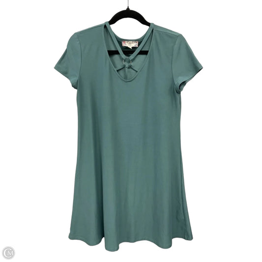 Dress Casual Short By Pink Rose In Green, Size: M