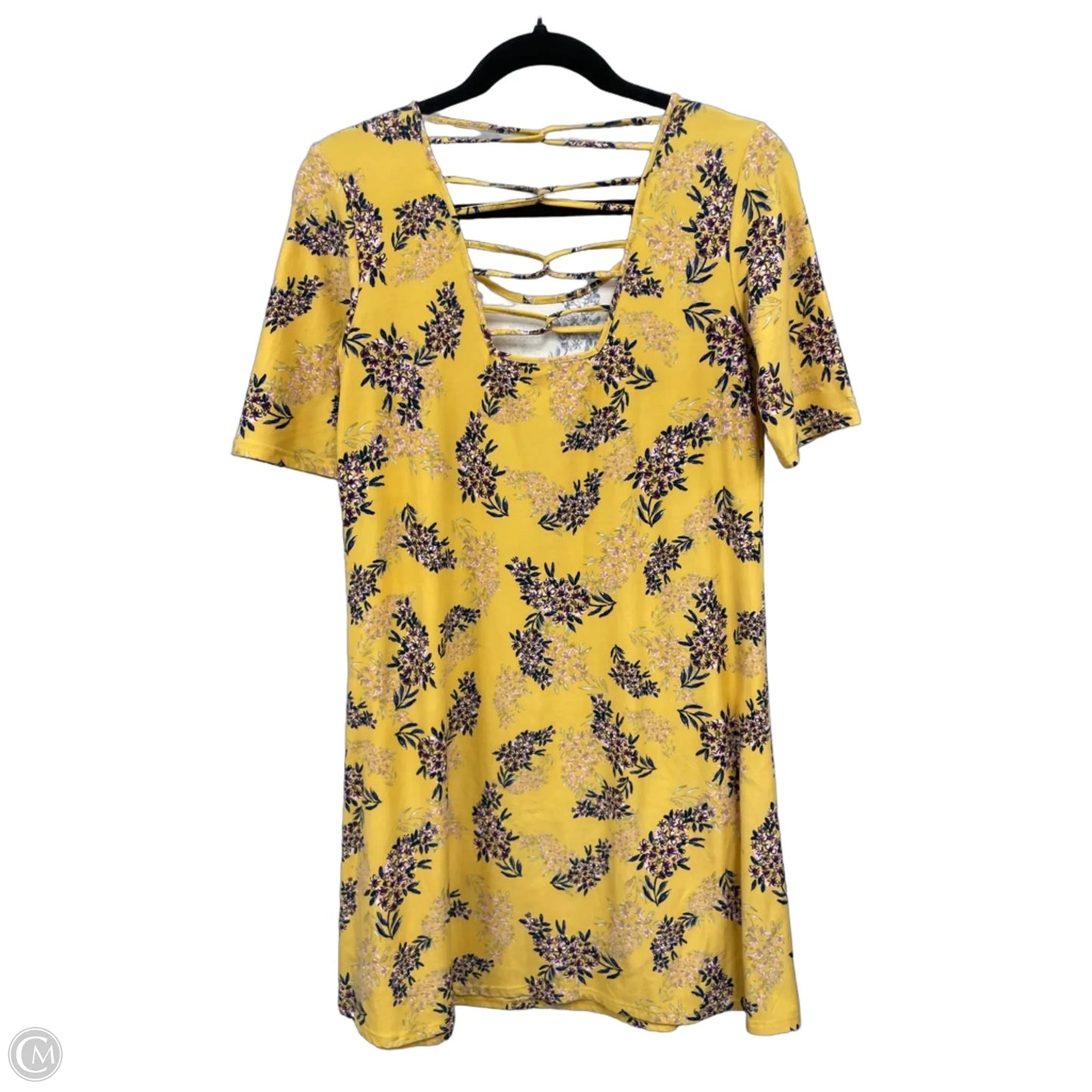 Dress Casual Short By Pink Rose In Floral Print, Size: M