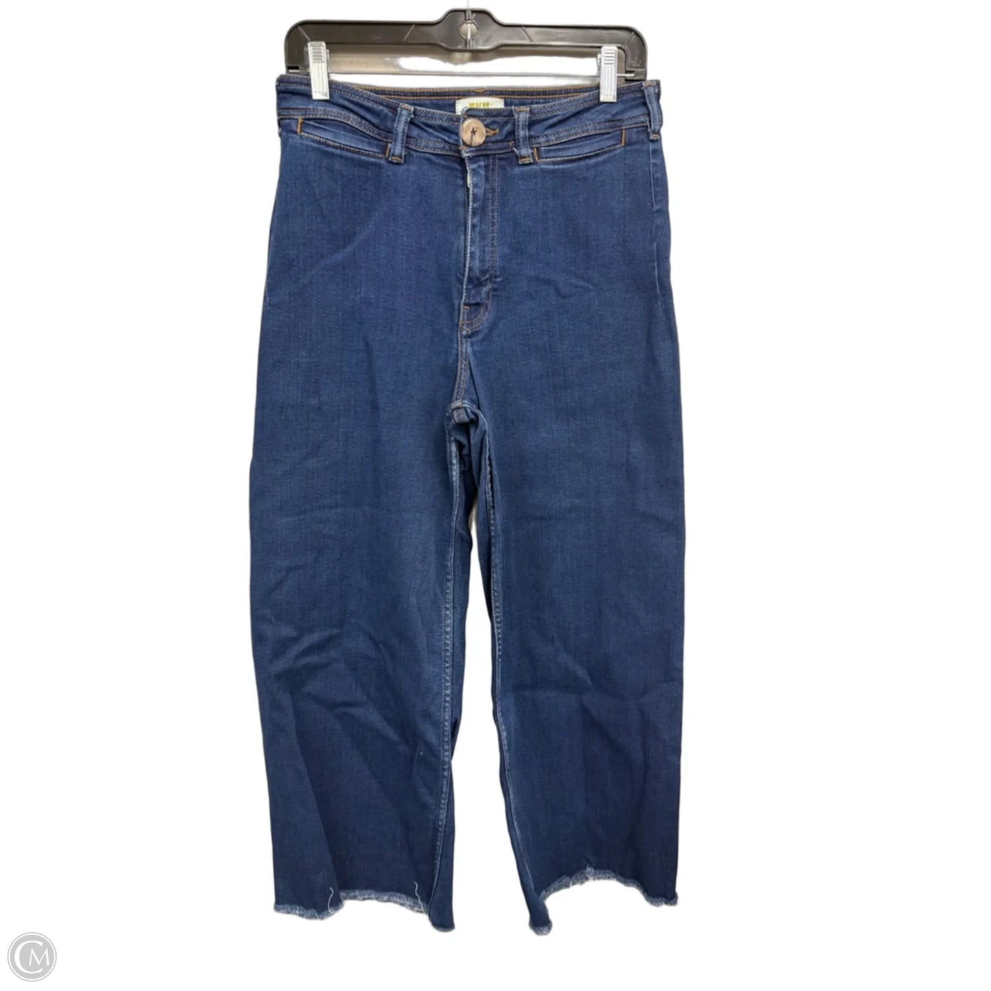 Jeans Wide Leg By Maeve In Blue Denim, Size: 8