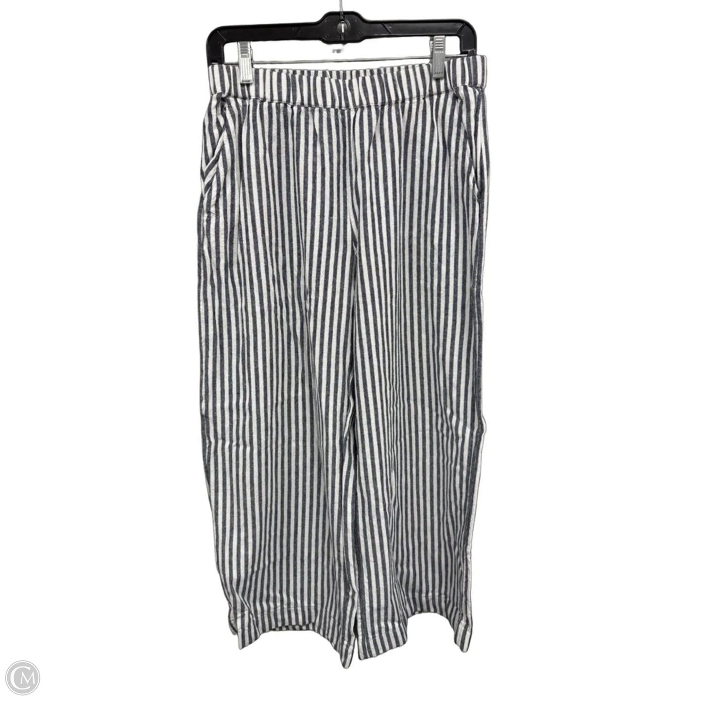 Pants Wide Leg By Caslon In Striped Pattern, Size: S
