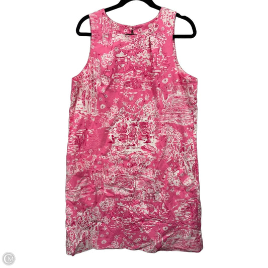 Dress Designer By Lilly Pulitzer In Pink, Size: 16