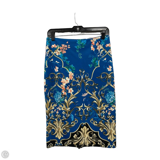 Skirt Midi By New York And Co In Floral Print, Size: 4