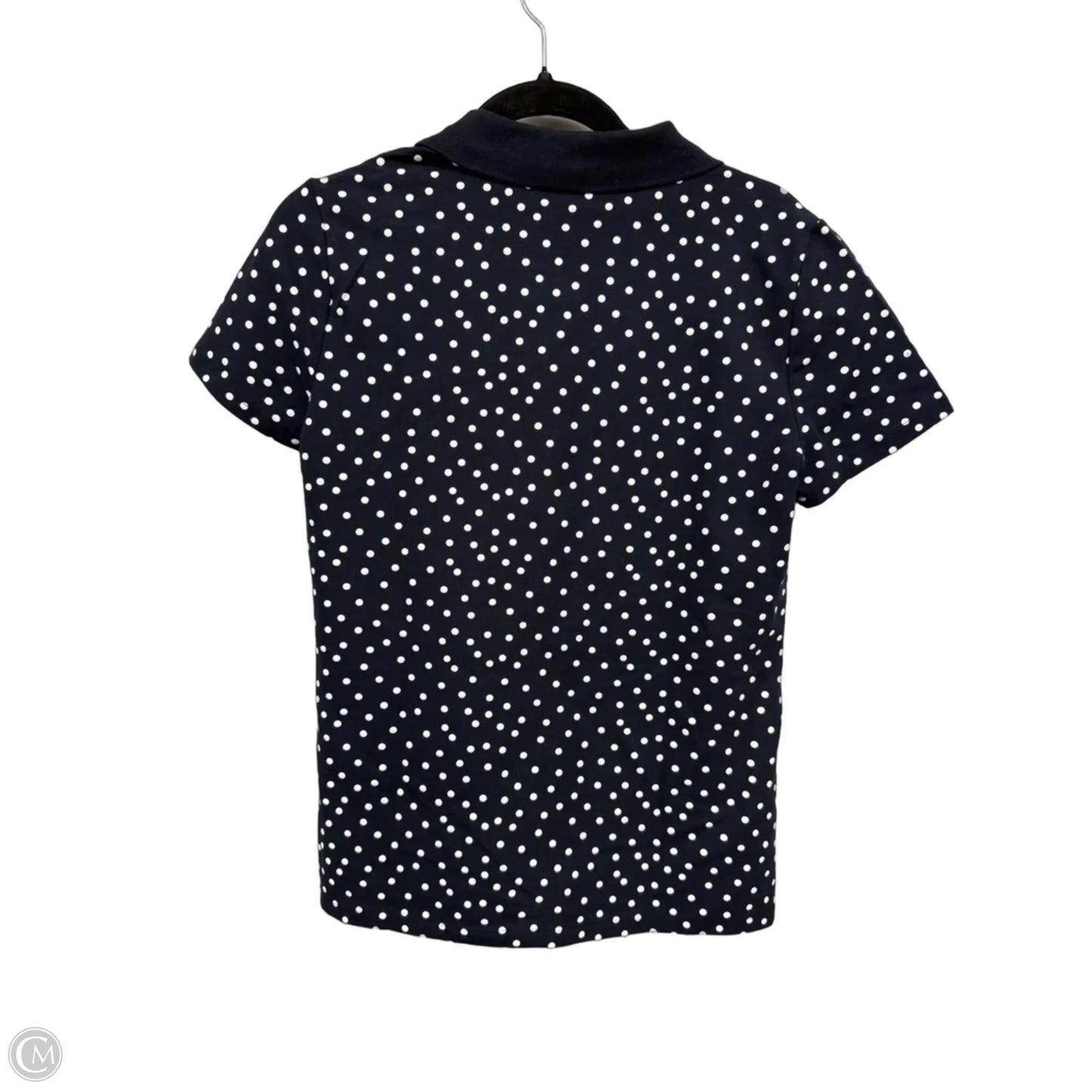 Top Short Sleeve By Tommy Hilfiger In Polkadot Pattern, Size: M