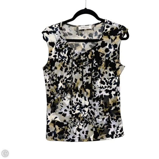 Top Sleeveless By Kasper In Floral Print, Size: S