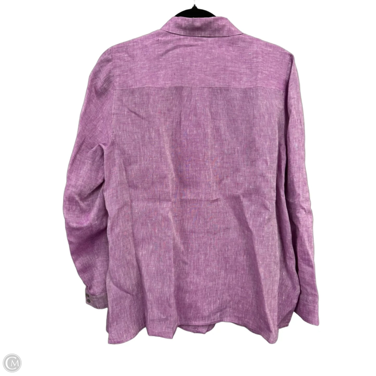 Top Long Sleeve By J. Jill In Purple, Size: M
