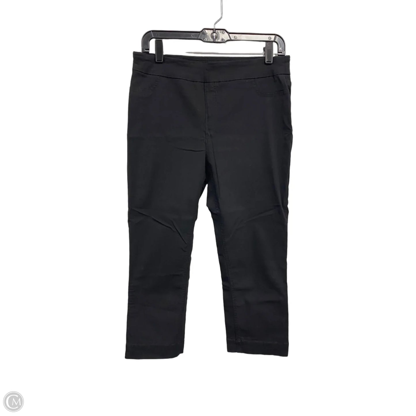 Capris By Soft Surroundings In Black, Size: Mp
