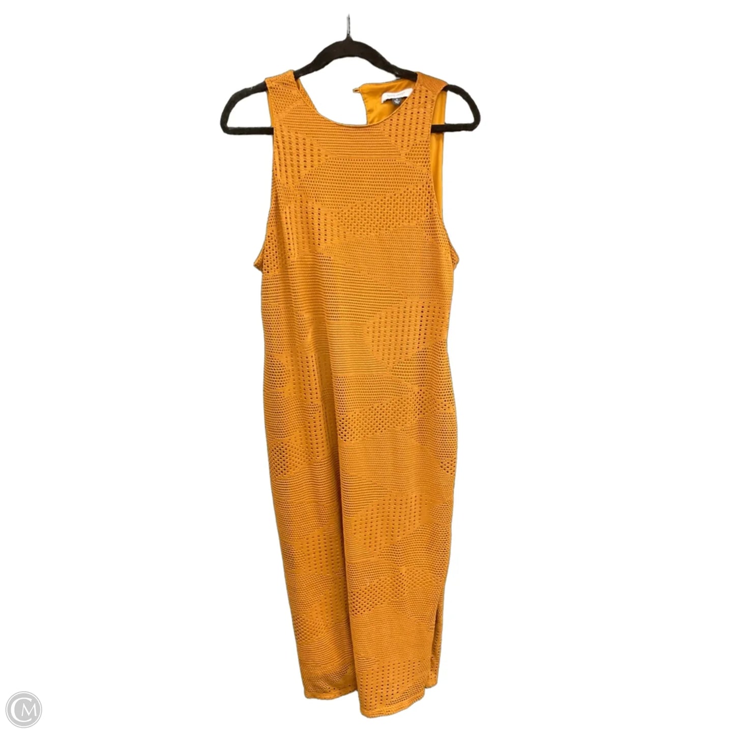 Dress Casual Maxi By Nine West In Bronze, Size: 14
