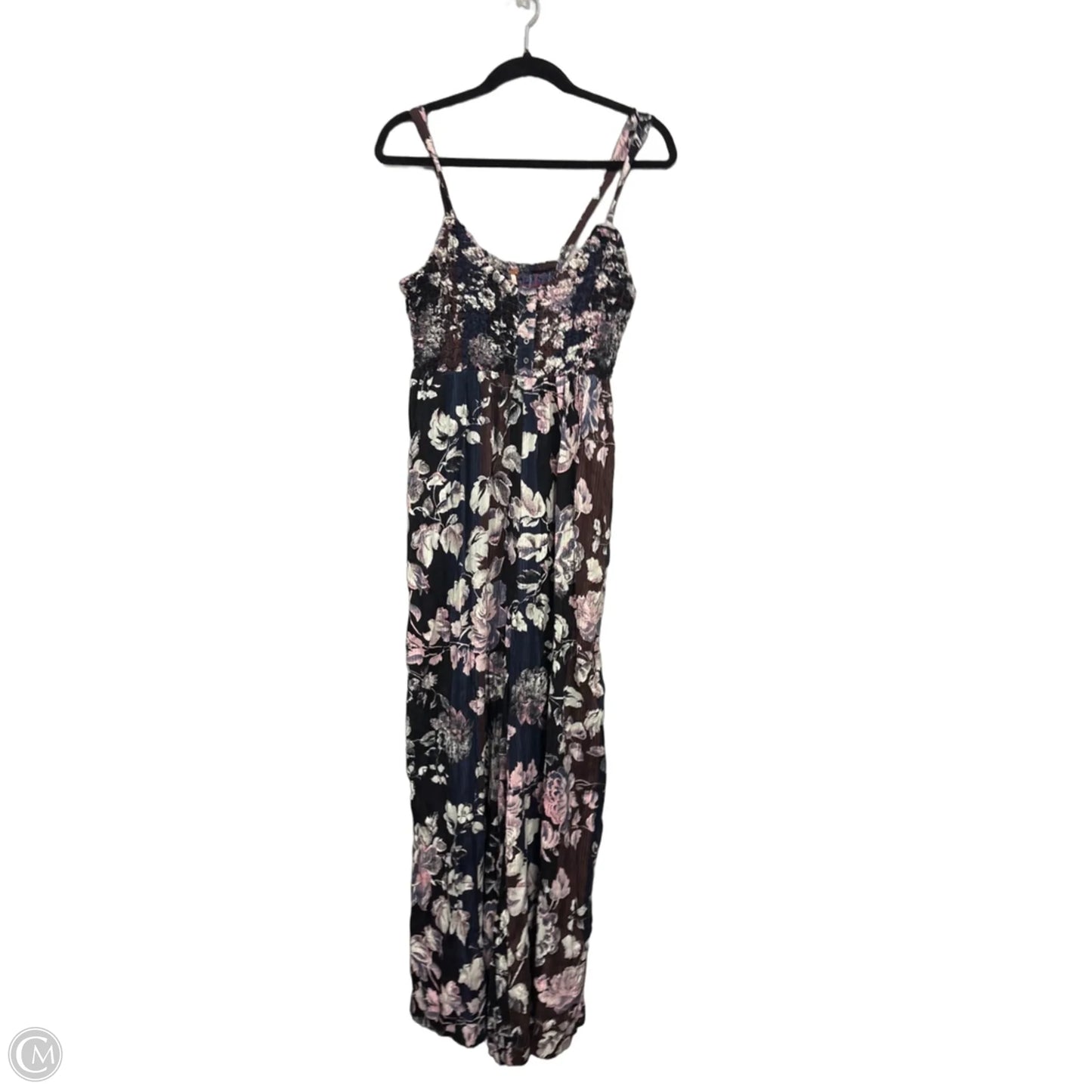 Jumpsuit By Free People In Blue & Brown, Size: S