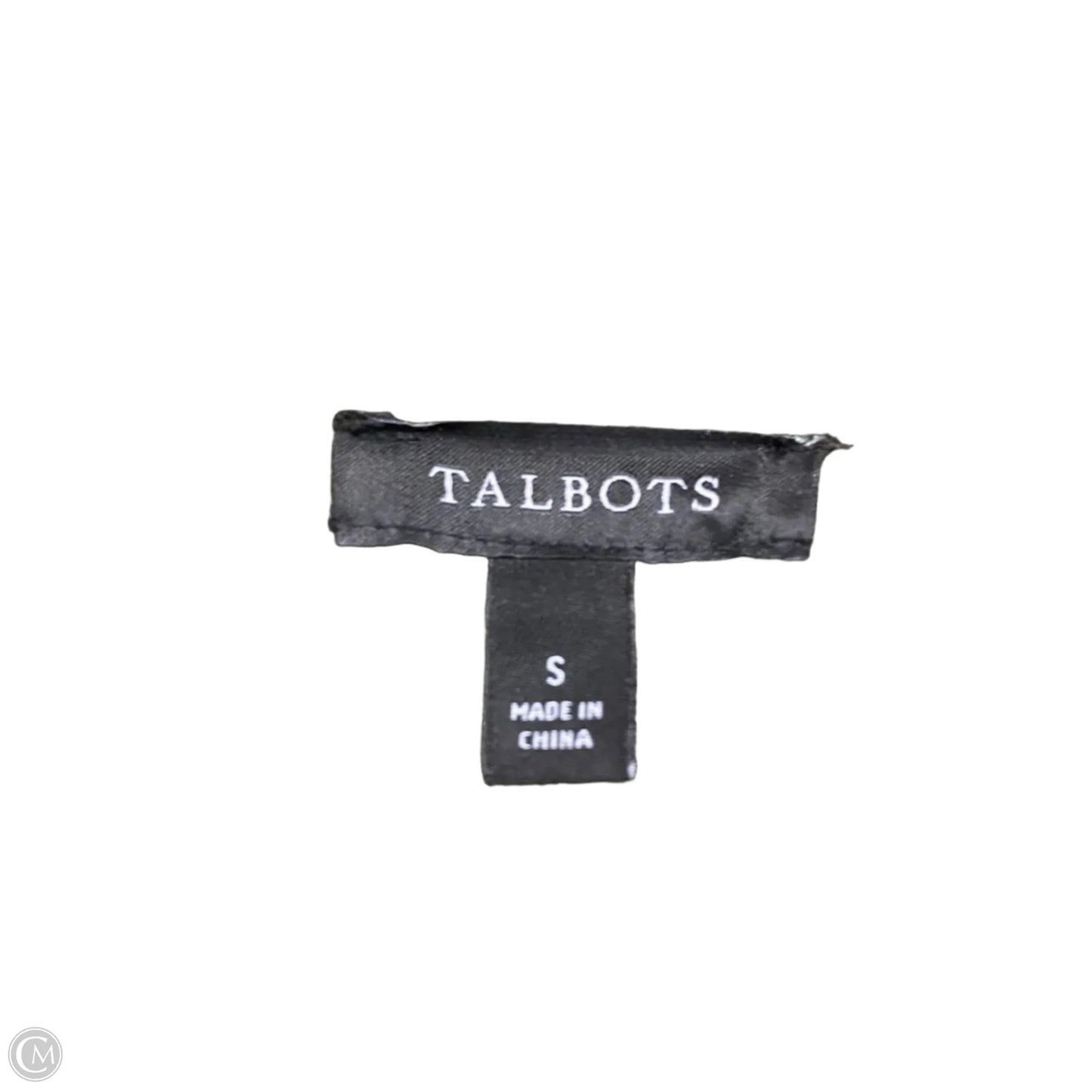 Sweater Cardigan By Talbots In Green, Size: S