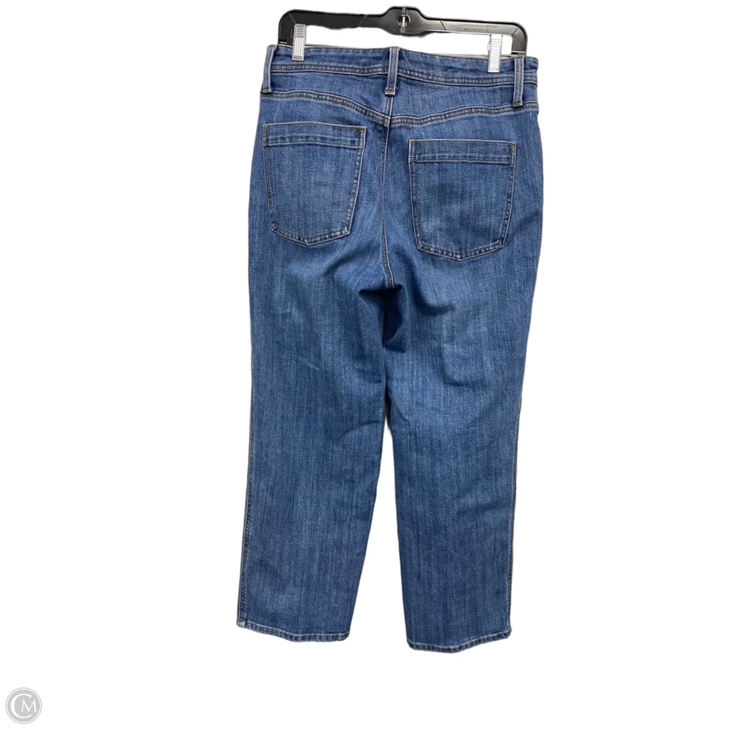 Jeans Straight By Talbots In Blue Denim, Size: 6