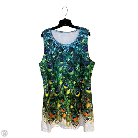 Dress Casual Short By Clothes Mentor In Multi-colored, Size: Xxl