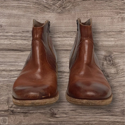 Boots Ankle Heels By Kork Ease In Brown, Size: 8
