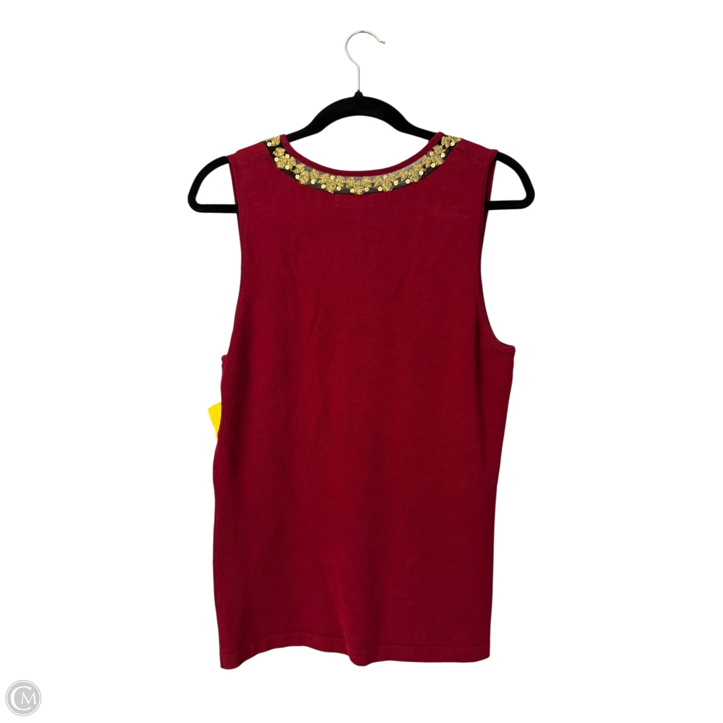 Tank Top By Clothes Mentor In Maroon, Size: M