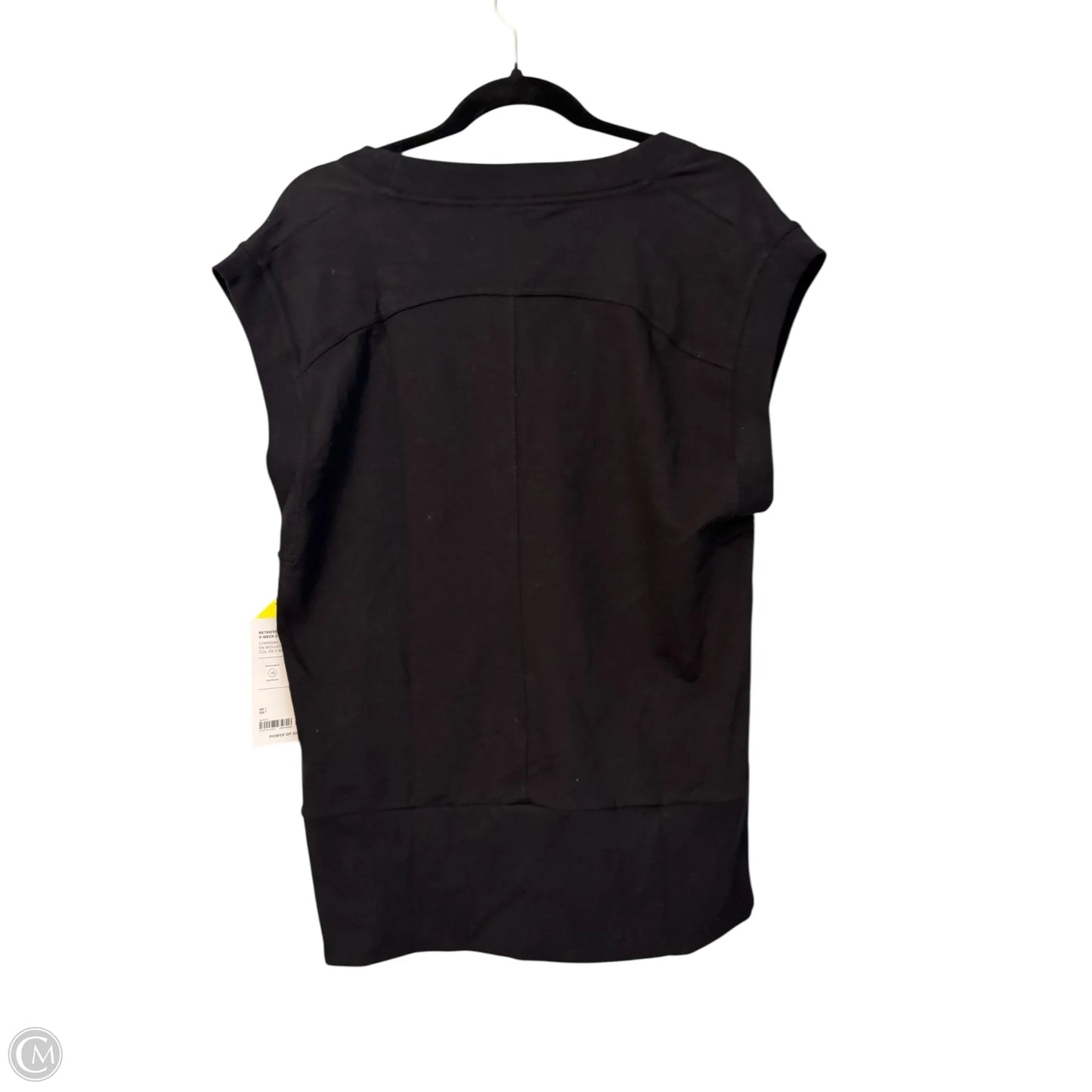 Sweatshirt Collar By Athleta In Black, Size: S