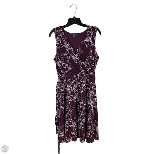 Dress Casual Midi By 41 Hawthorn In Purple, Size: M