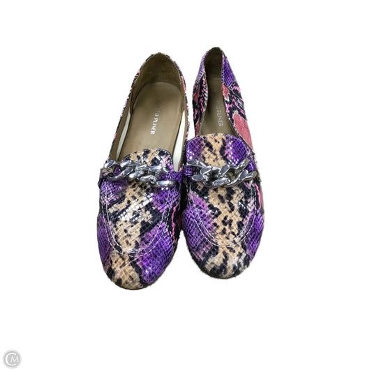 Shoes Flats By Donald Pliner In Snakeskin Print, Size: 9.5