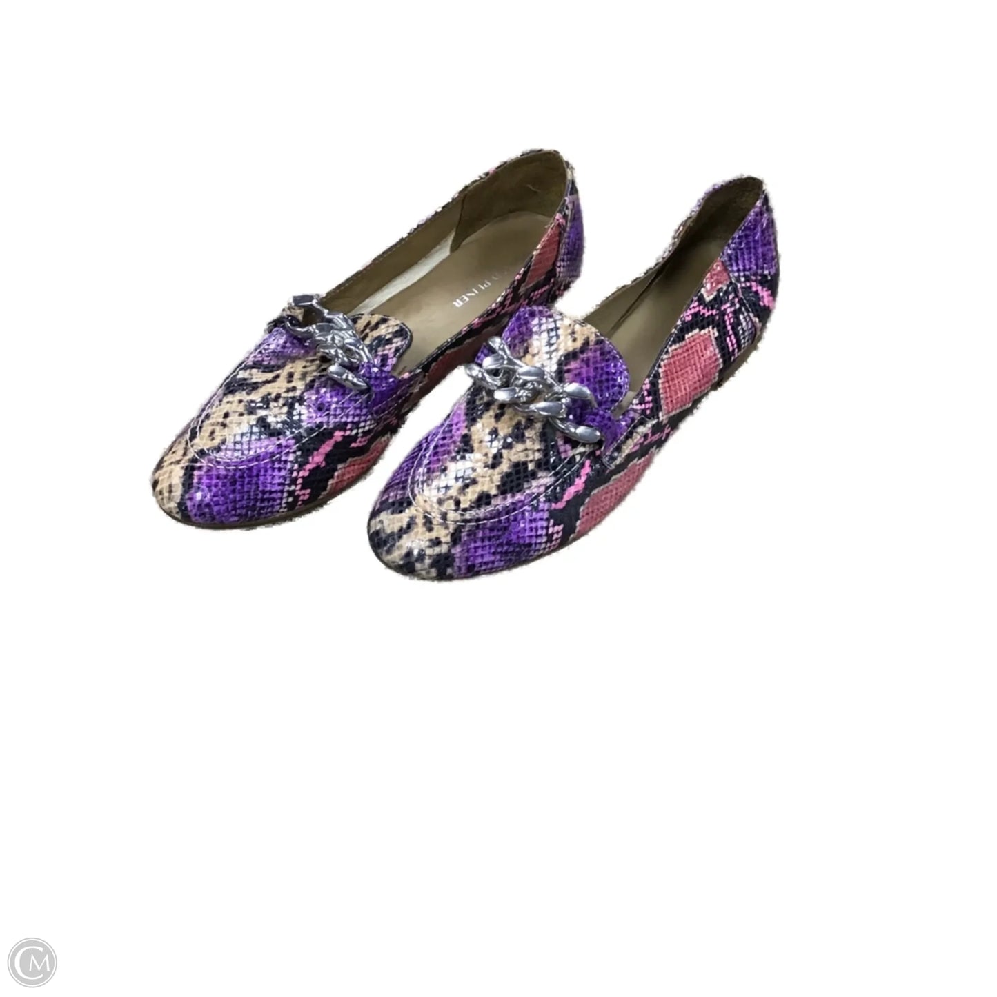 Shoes Flats By Donald Pliner In Snakeskin Print, Size: 9.5