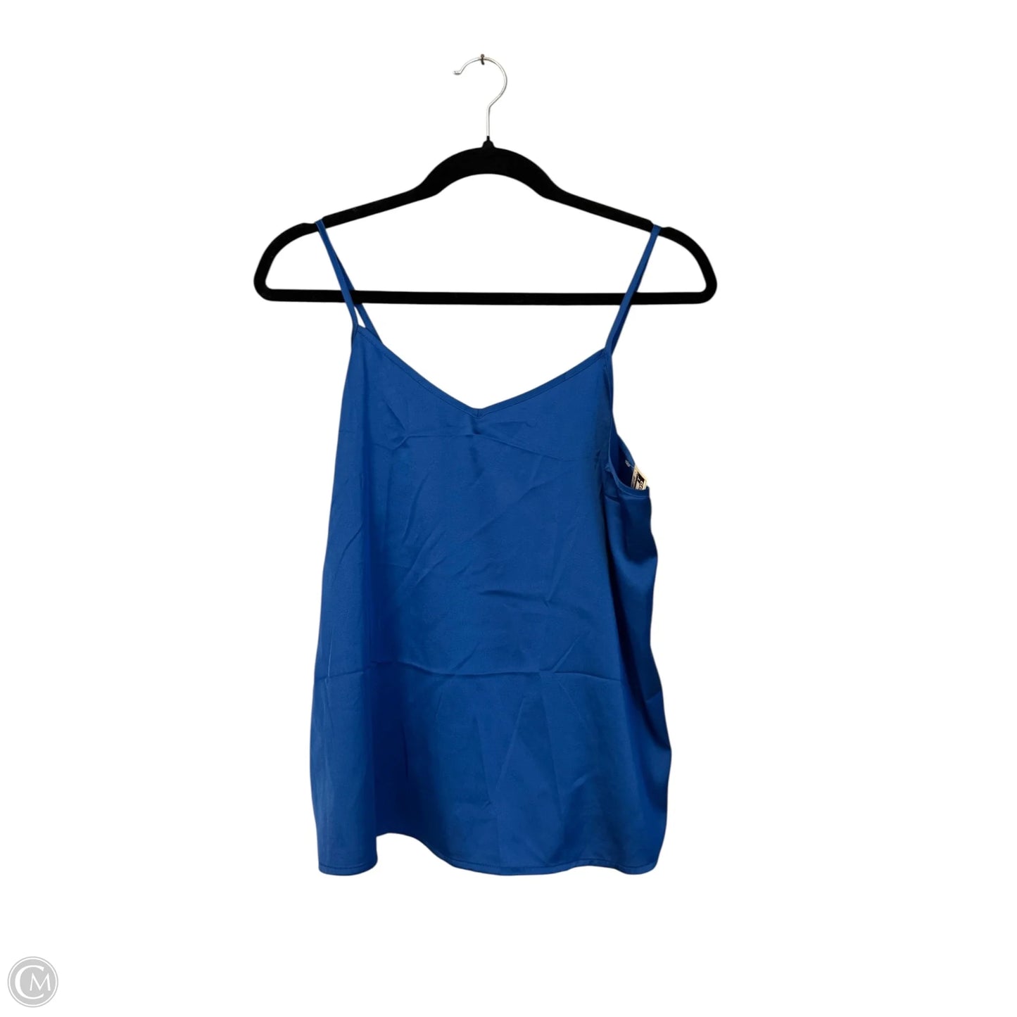 Blouse Sleeveless By Clothes Mentor In Blue, Size: L