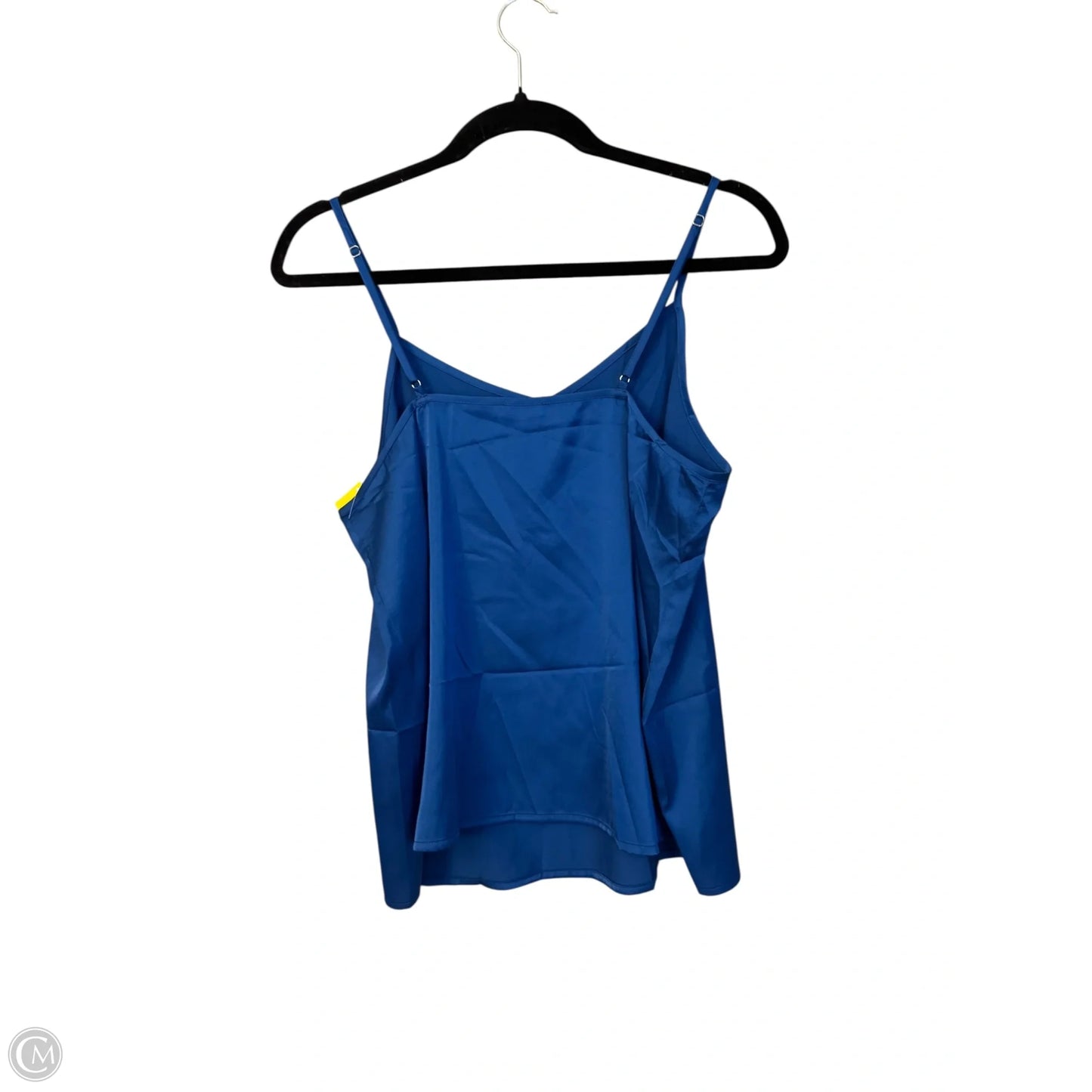 Blouse Sleeveless By Clothes Mentor In Blue, Size: L