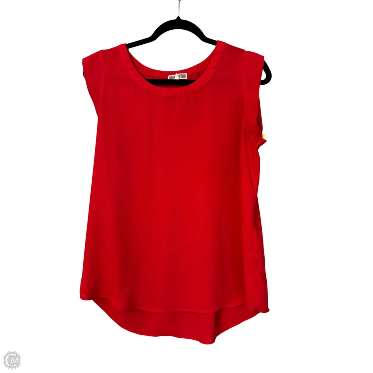 Blouse Short Sleeve By Pleione In Red, Size: M
