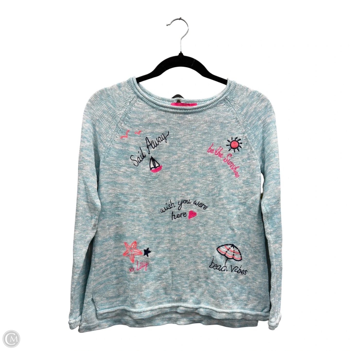 Sweater Designer By Lilly Pulitzer In Blue, Size: S