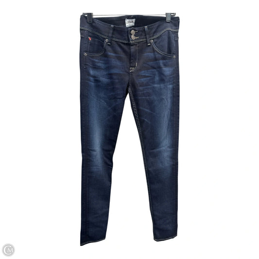 Jeans Straight By Hudson In Blue Denim, Size: 8