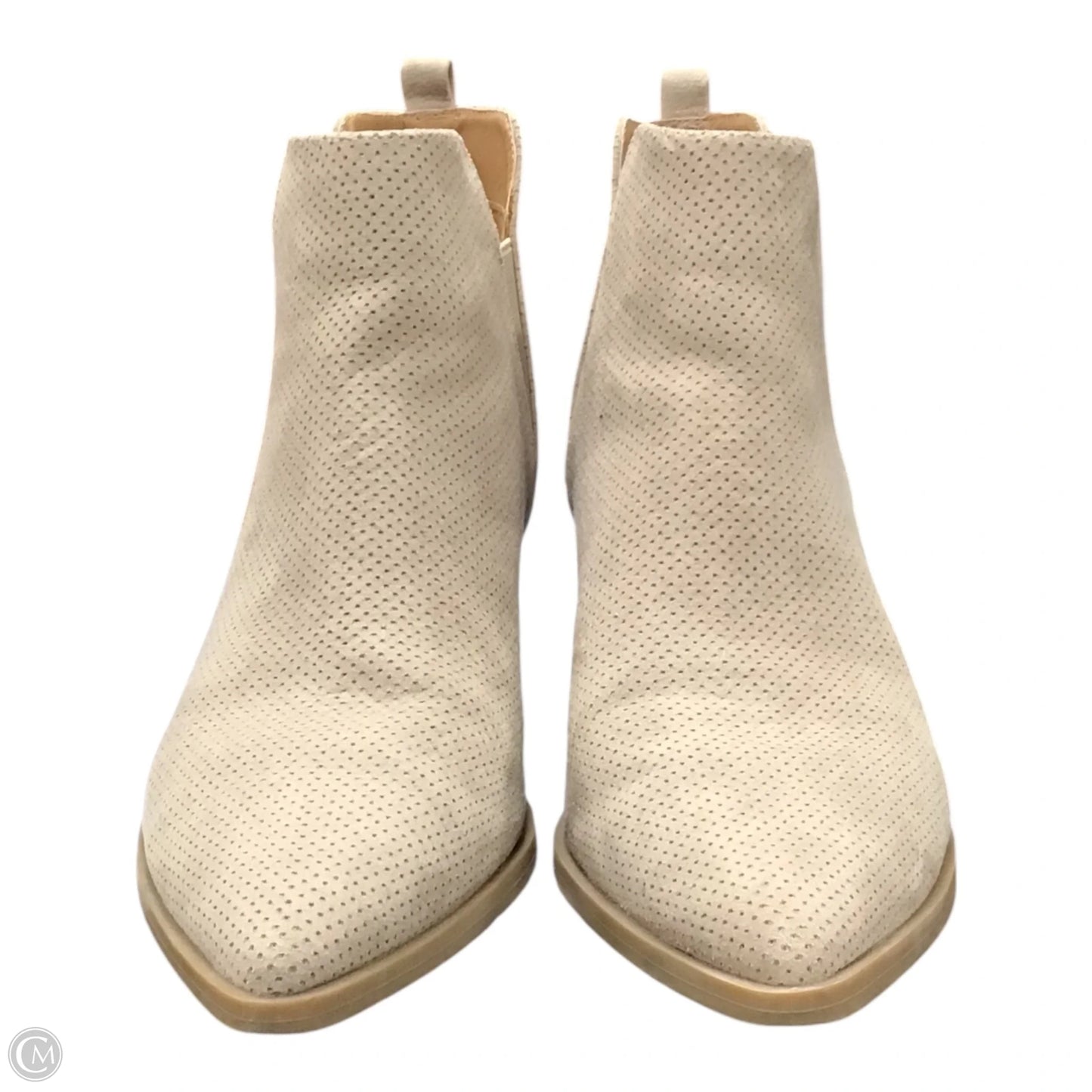 Boots Ankle Flats By Universal Thread In Beige, Size: 10