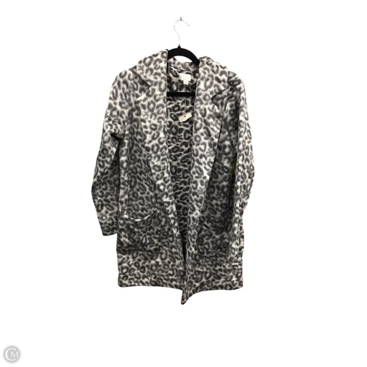 Jacket Faux Fur & Sherpa By A New Day In Animal Print, Size: M