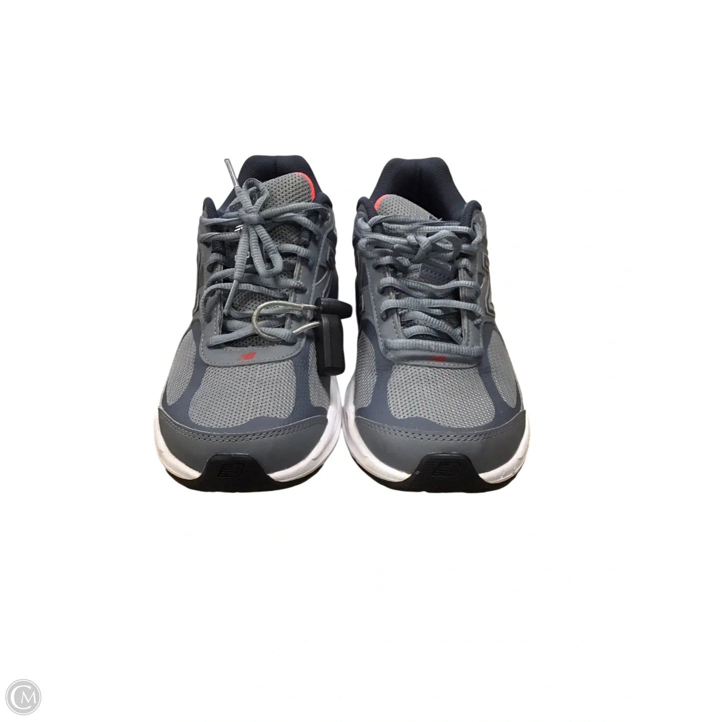 Shoes Athletic By New Balance In Grey & Orange, Size: 9.5