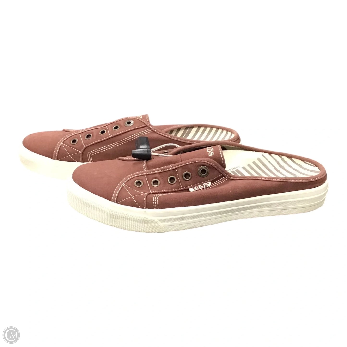 Shoes Sneakers By Taos In Brown & Cream, Size: 11