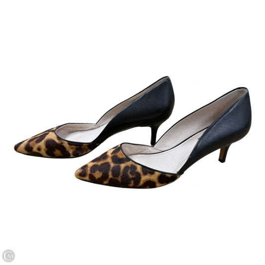 Shoes Heels Kitten By Louise Et Cie In Animal Print, Size: 7.5