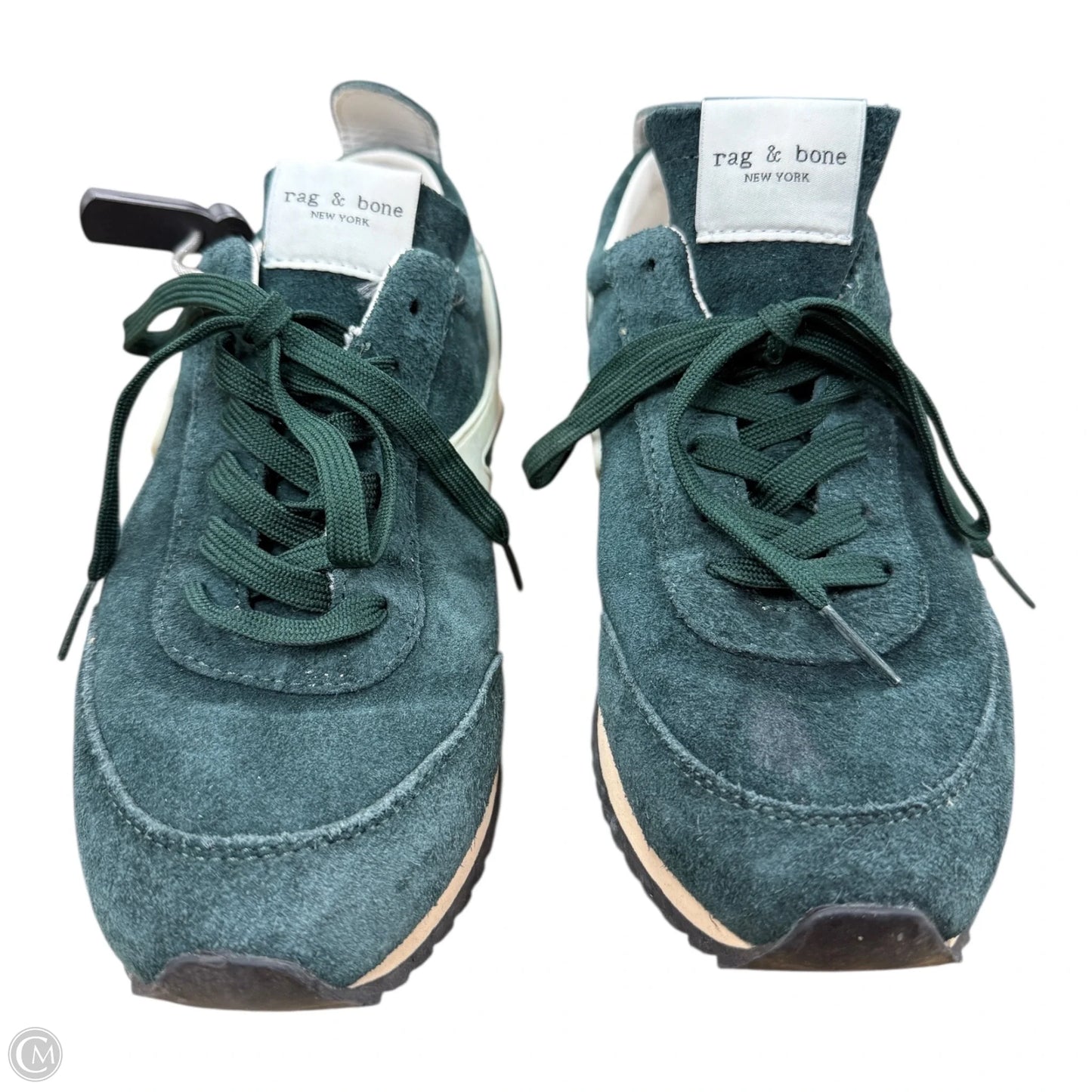 Shoes Sneakers By Rag And Bone In Green & White, Size: 9