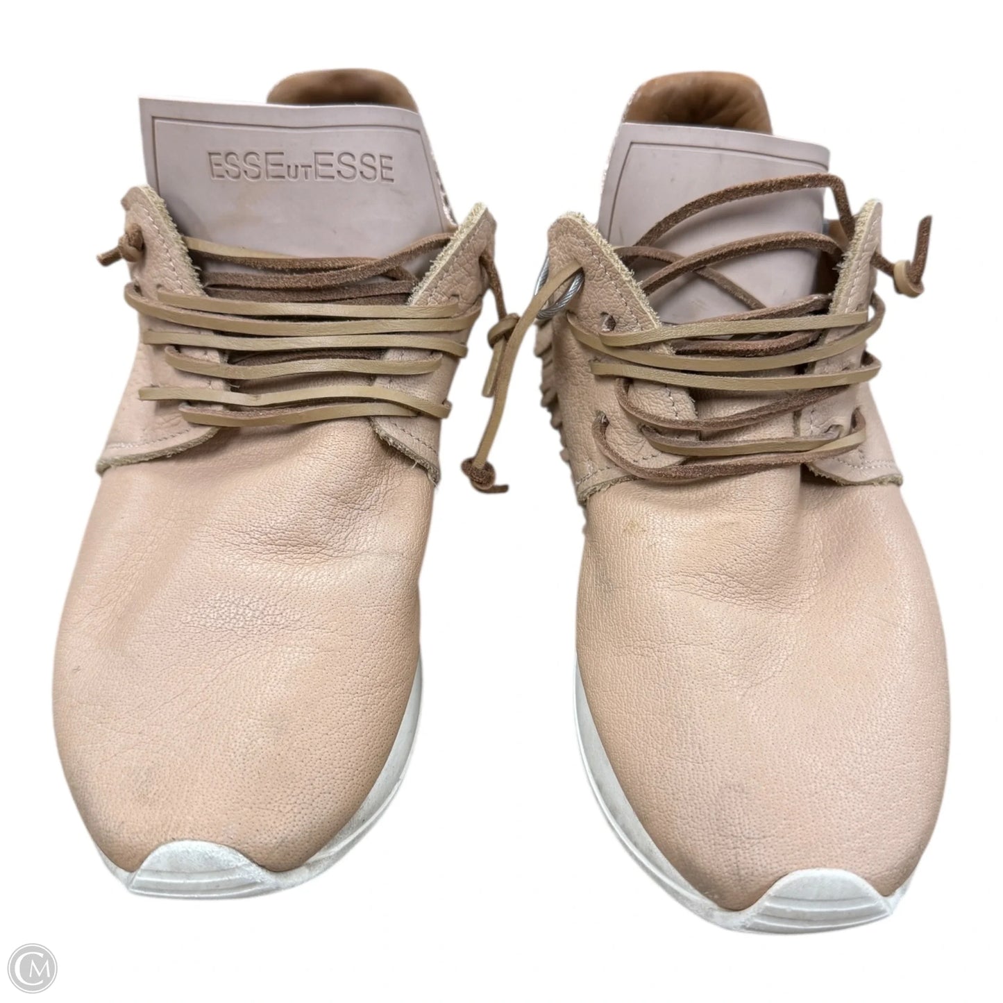 Shoes Sneakers By ESSEutESSE In Pink & Tan, Size: 9.5