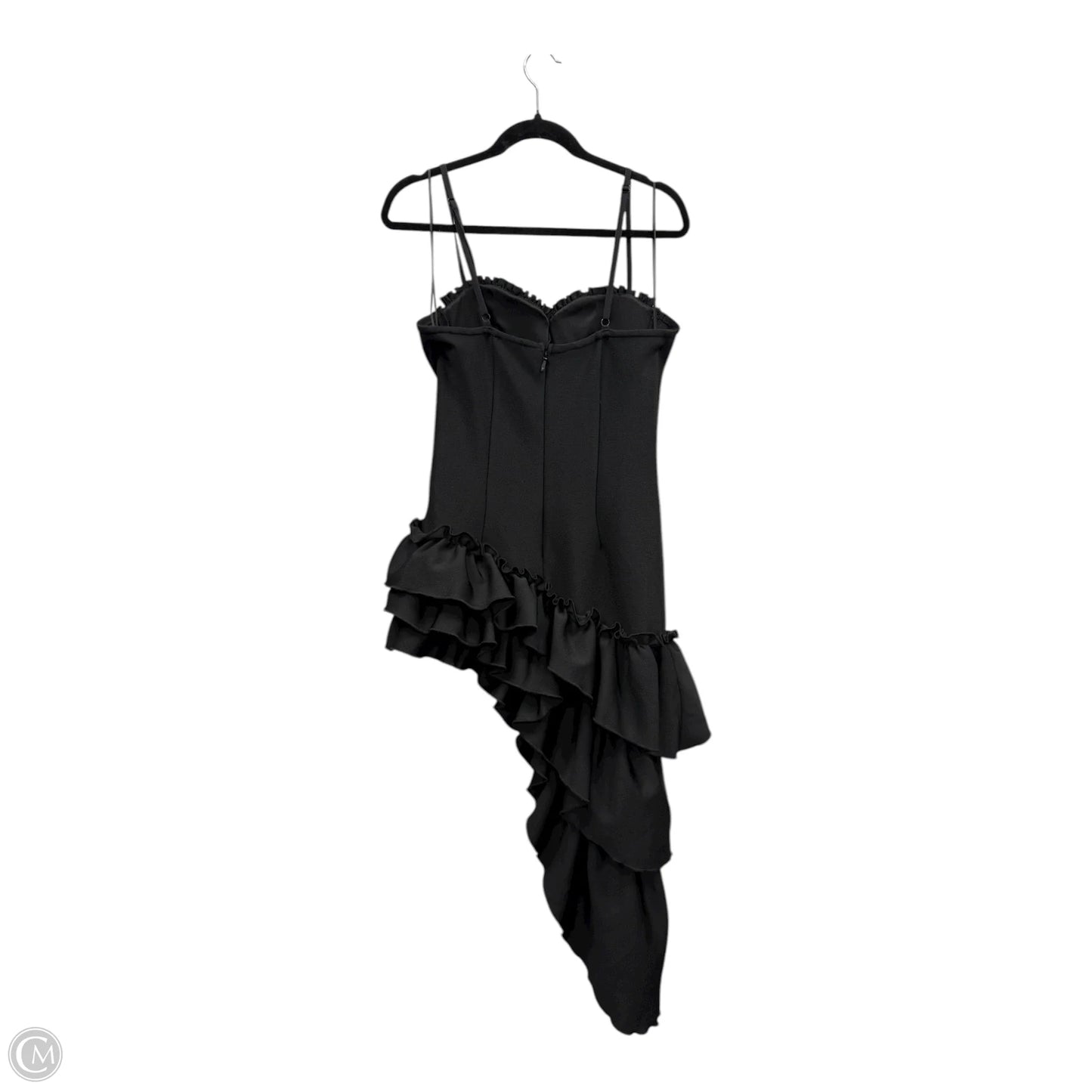 Dress Party Midi By Fashion Nova In Black, Size: L