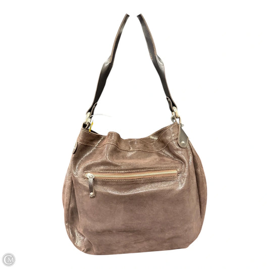 Handbag Leather By Amalfi, Size: Large