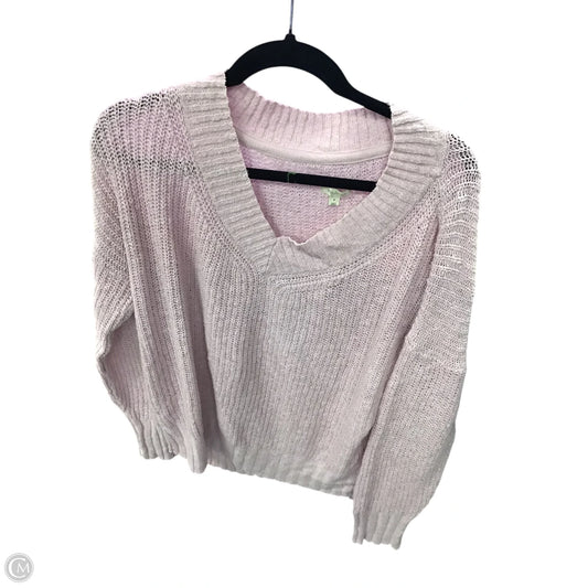 Sweater By Pilcro In Pink, Size: S