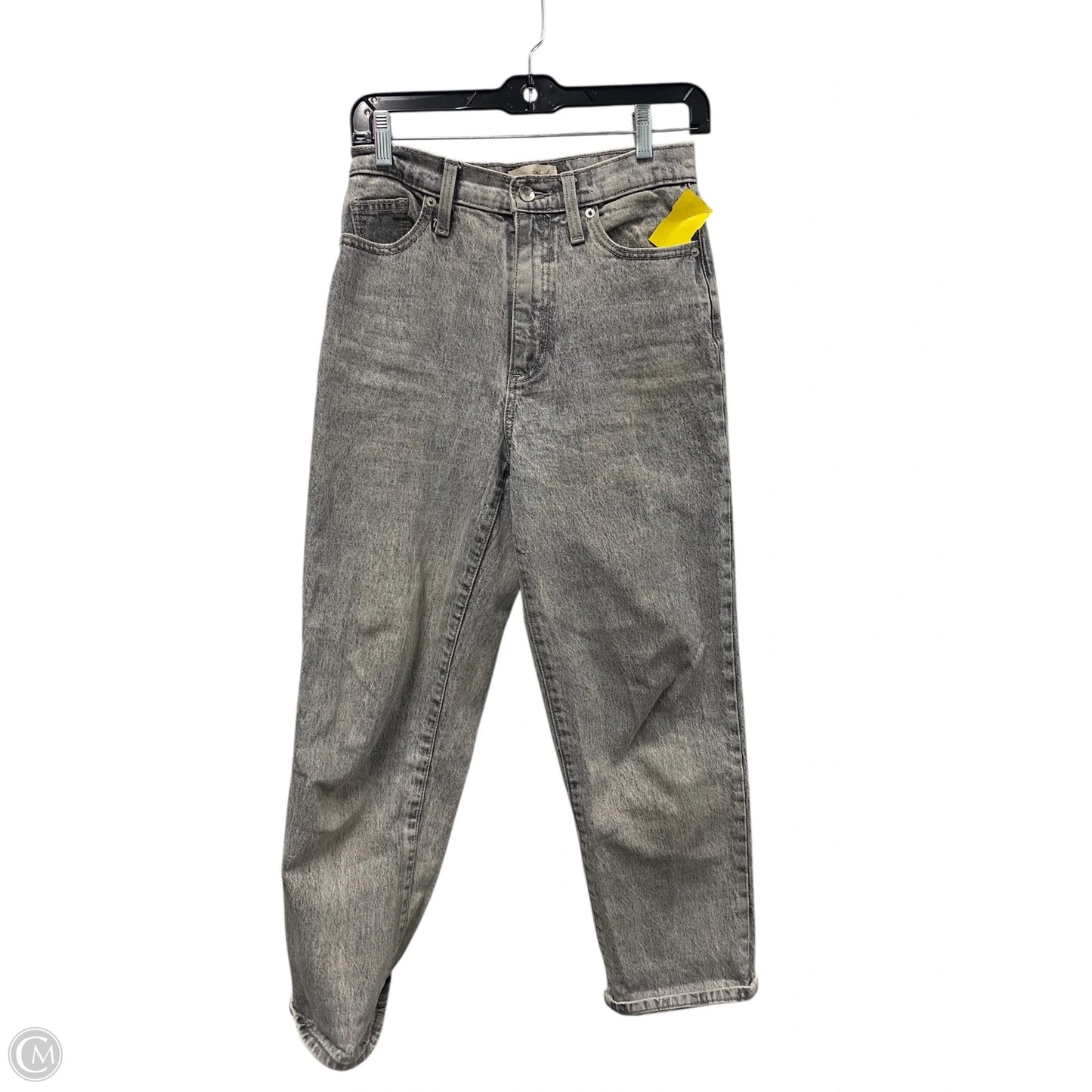 Jeans Straight By Universal Thread In Grey Denim, Size: 2