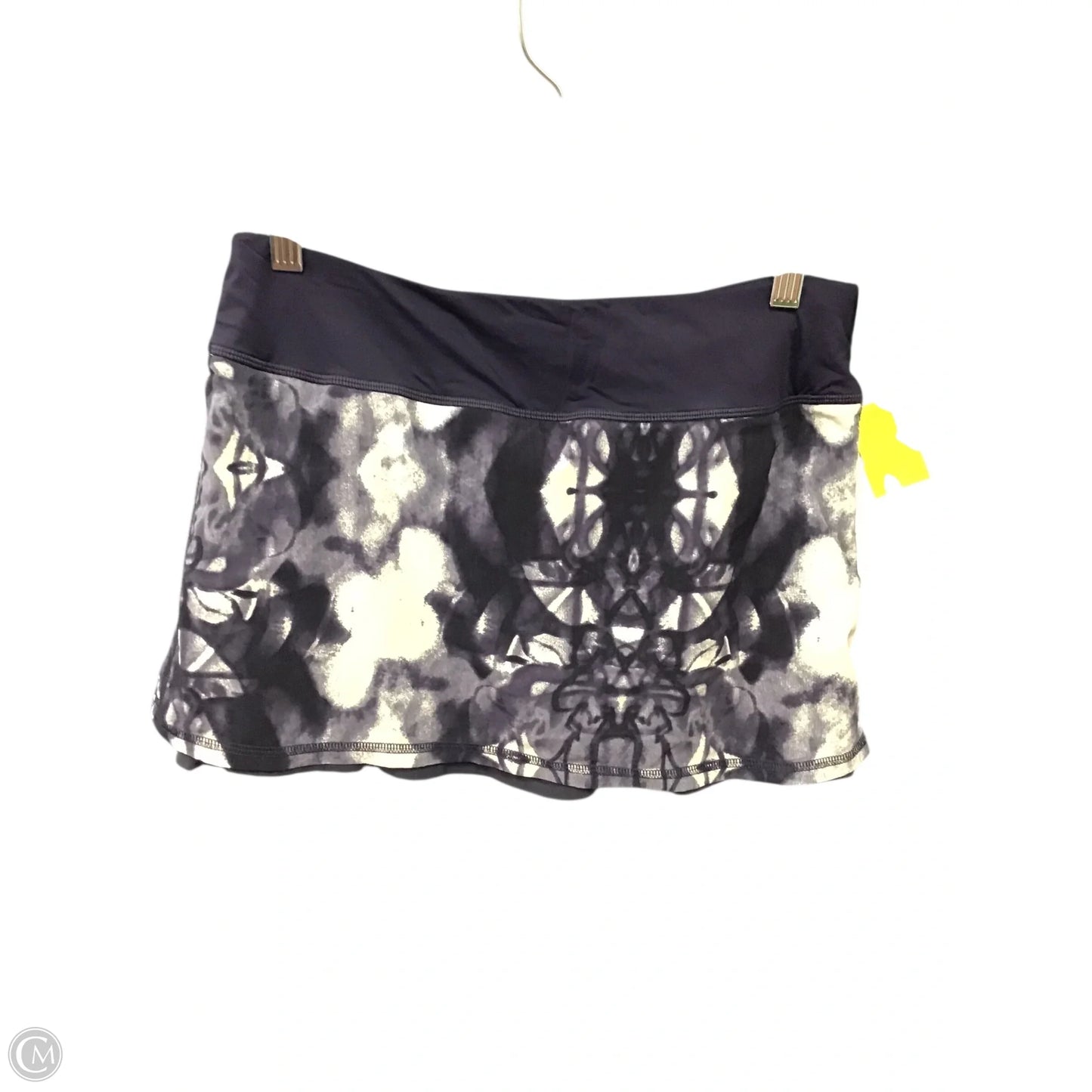 Athletic Skort By Lululemon In Tie Dye Print, Size: 6