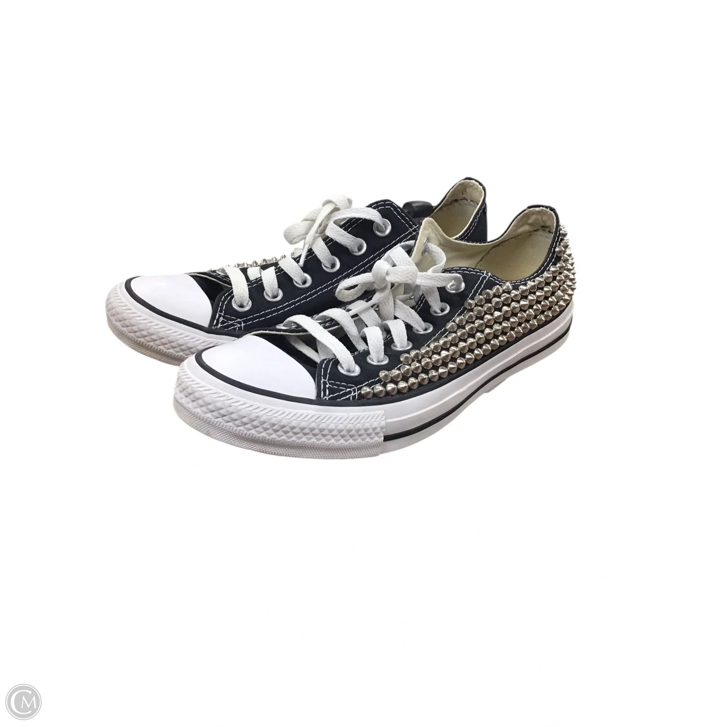 Shoes Sneakers By Converse In Black & White, Size: 8