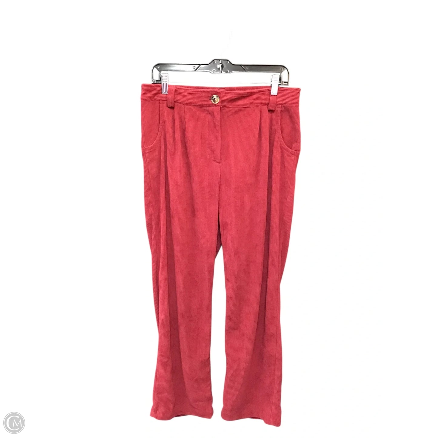 Pants Corduroy By Halara In Red, Size: L