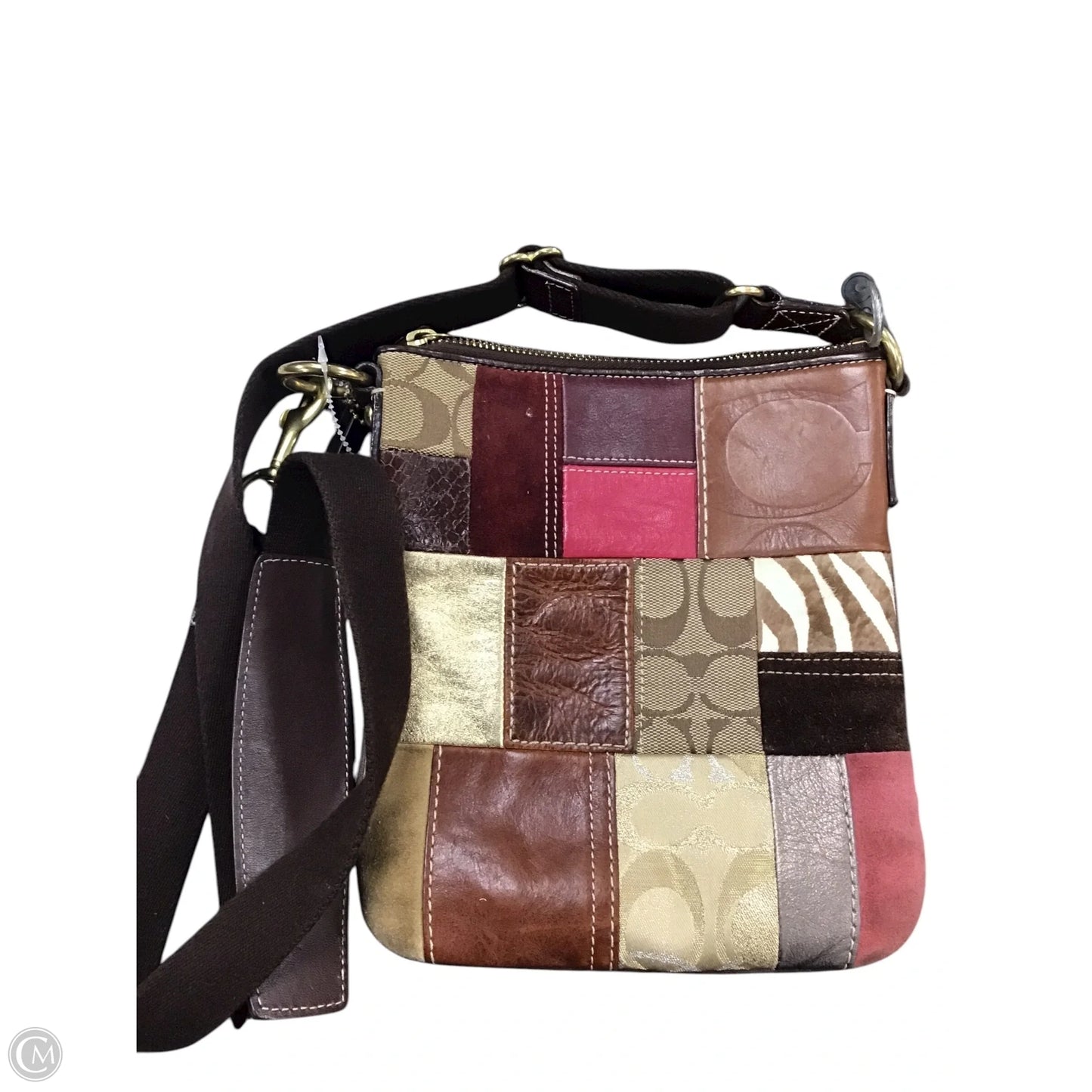 Crossbody Designer By Coach, Size: Medium