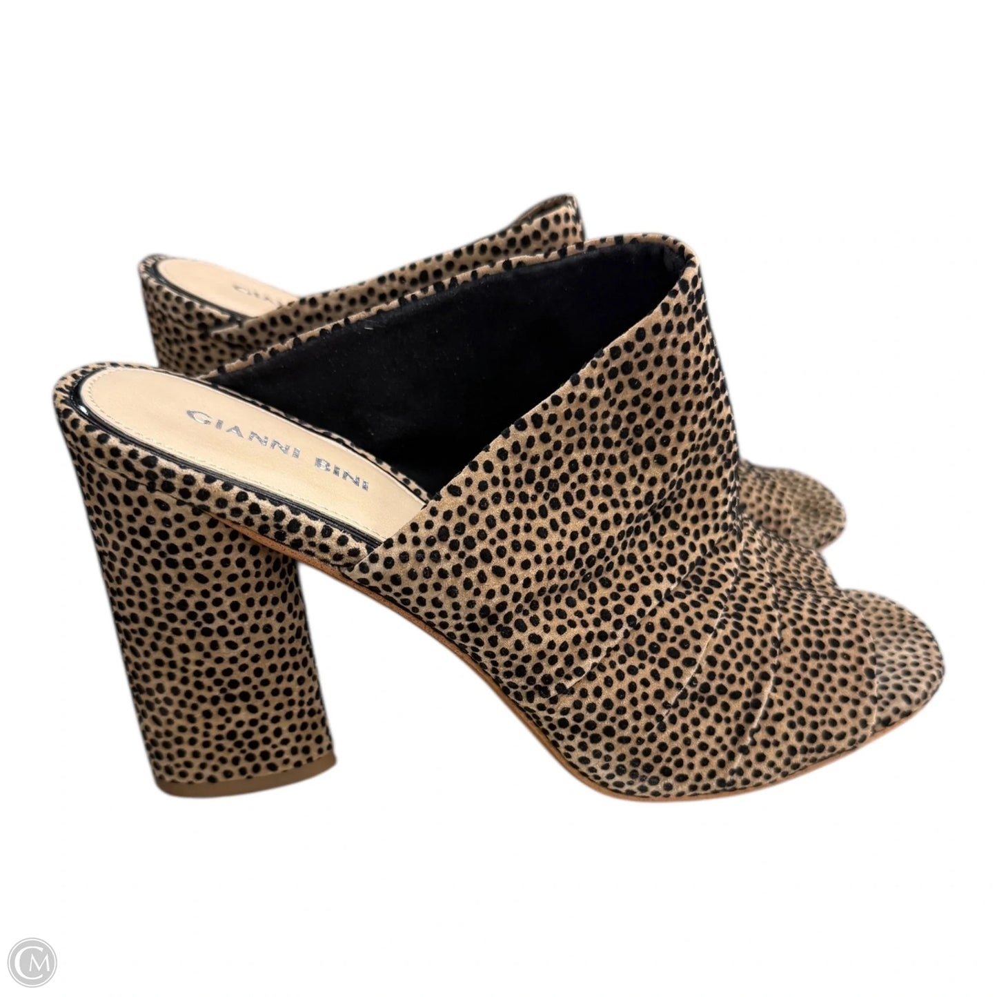 Shoes Heels Block By Giani Bernini In Animal Print, Size: 10